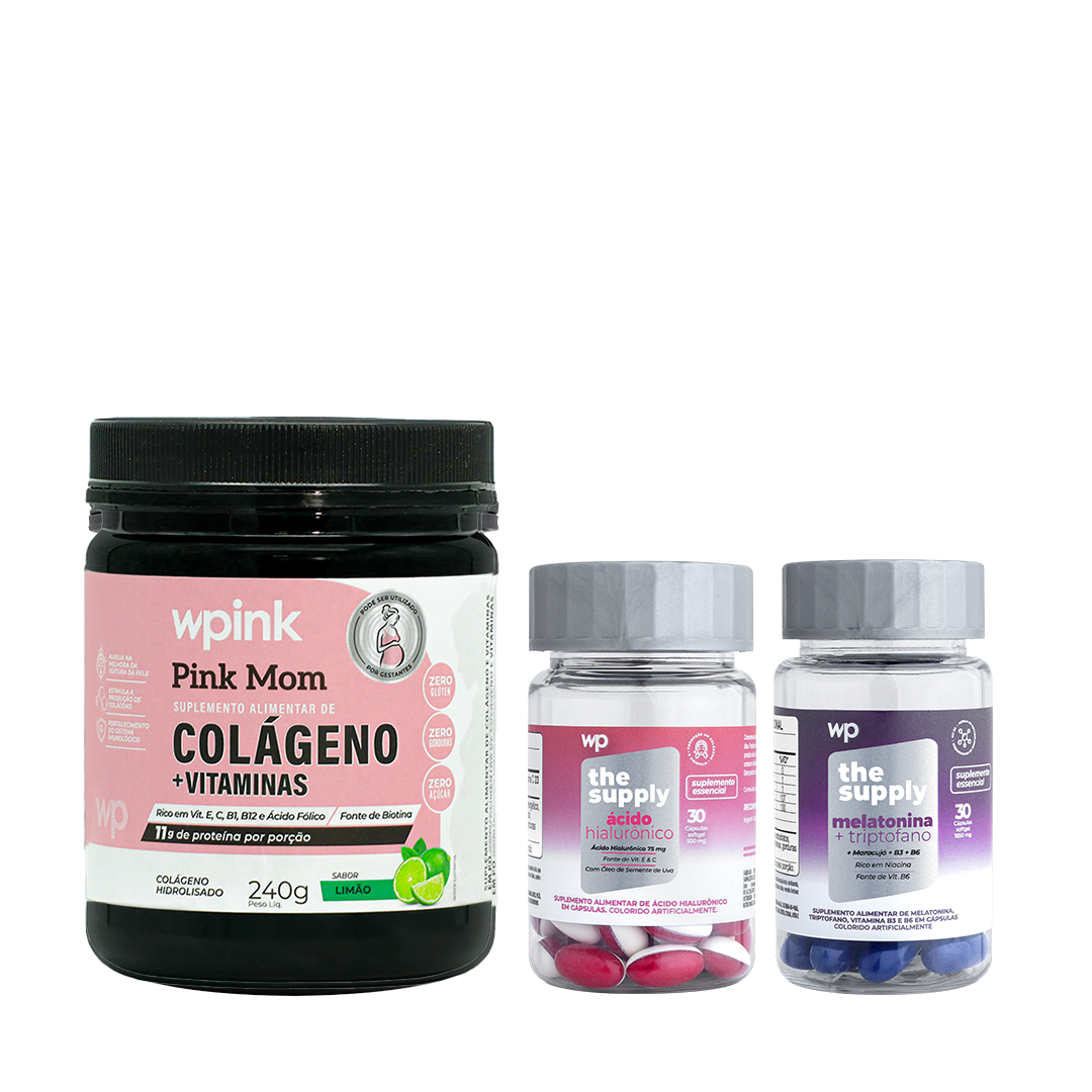 colágeno pink mom limão + melatonina + ácido hialurônico - wp