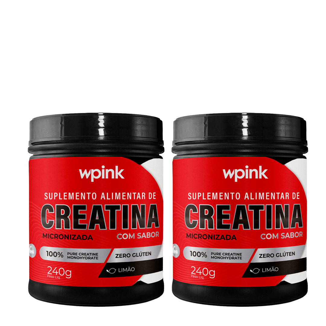 2 creatina de limão - 240g – wp